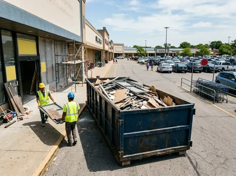retail-store-renovation-debris-003 — frequently asked questions, Roll-off Dumpster Rentals in Hueytown, AL